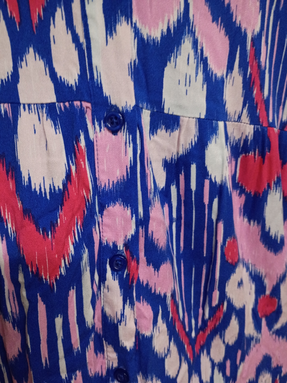 π€ π¦crown & ivy Blue Pink Abstract Maxi Dress - Picture 10 of 13